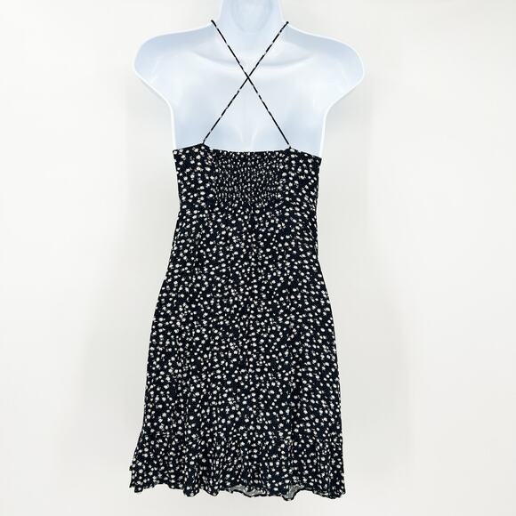 Oak + Fort‎ Womens Preppy Girly Spring Ditsy Floral Daisy Cami Mini Dress Size S - Picture 9 of 9